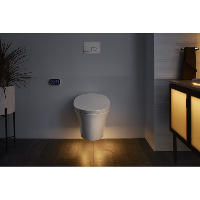 Kohler Veil® Intelligent Wall-Hung Toilet with Touchless Flush | Perigold
